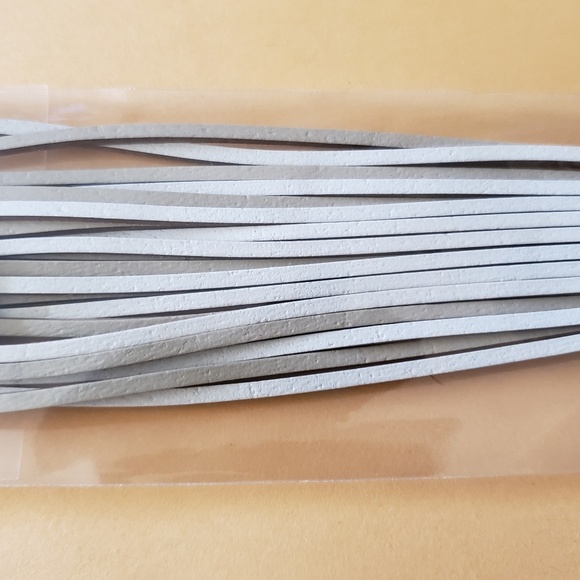 Multi Strand Faux Leather Band Bracelet. - Picture 5 of 8